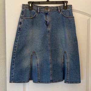 Vintage denim skirt